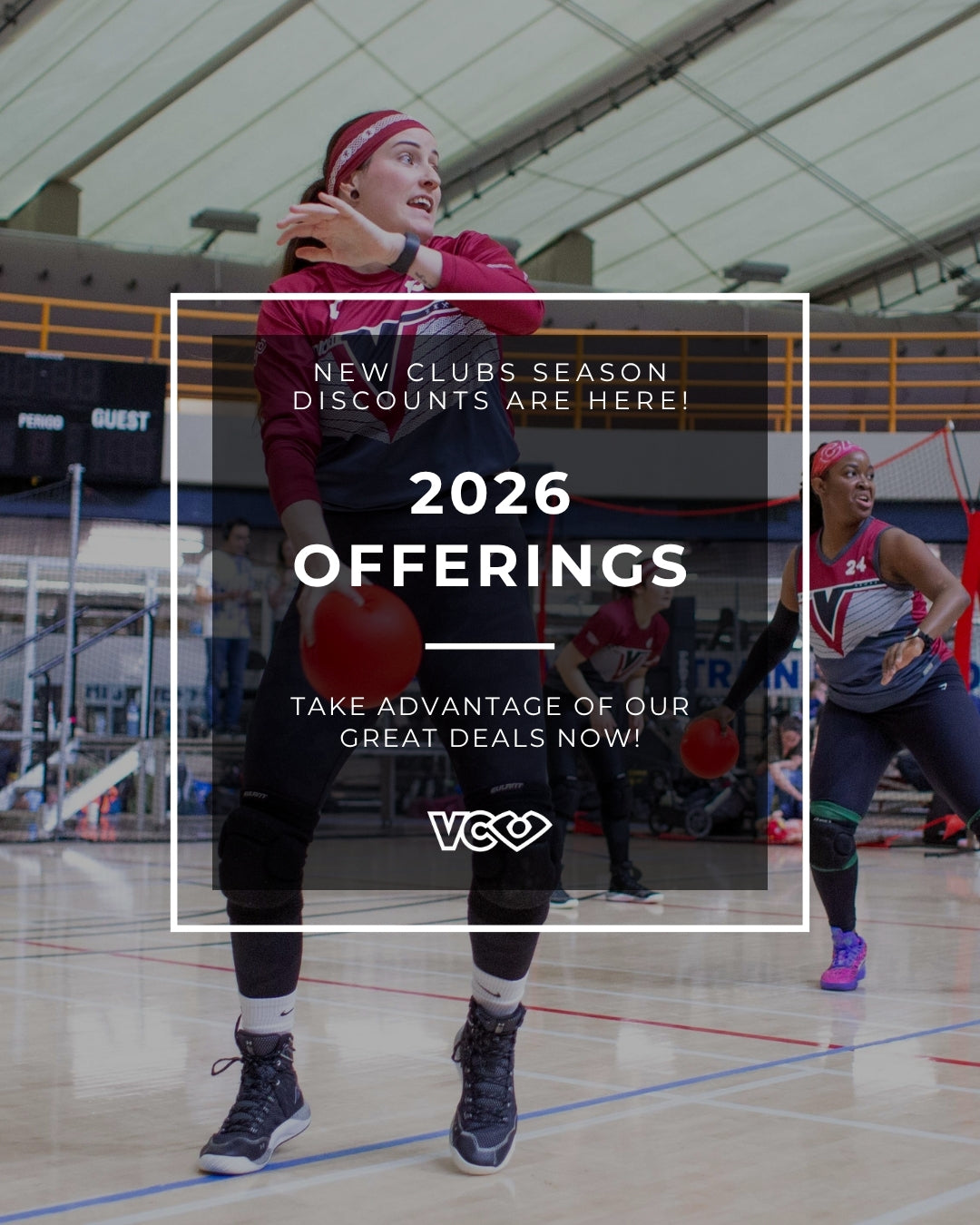 VC Dodgeball 2026 Offerings