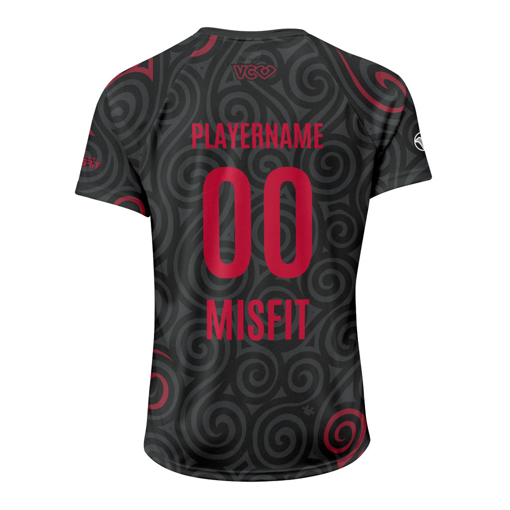 Misfit Women Dark Raglan Jersey