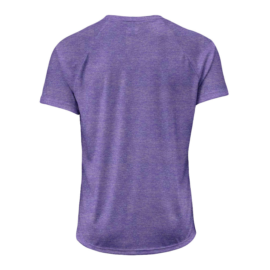 Raglan Jersey - Heather Purple