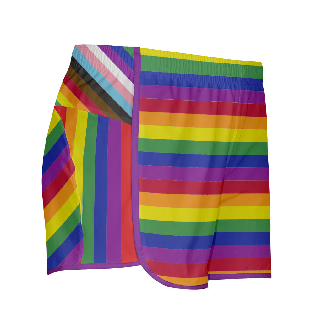 Rainbow Shorty Shorts