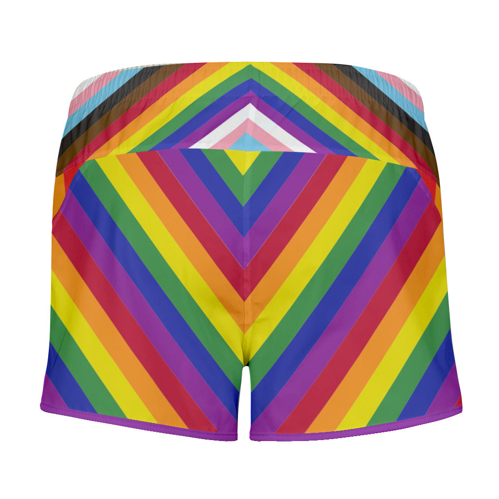 Rainbow Shorty Shorts