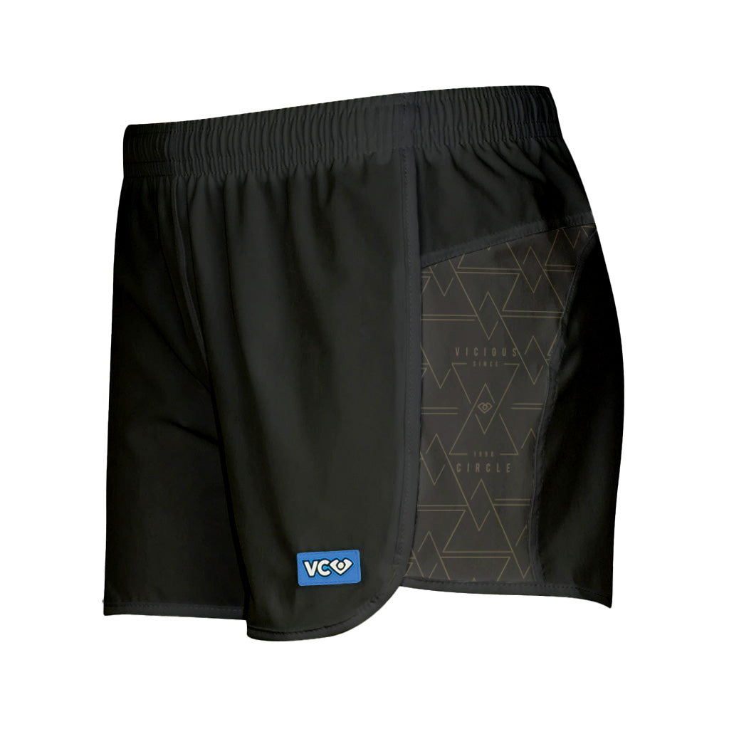 【SCENERITY】Curved Half Shorts Mens Horizontal Texture Flat Front Golf Short | Callaway Apparel