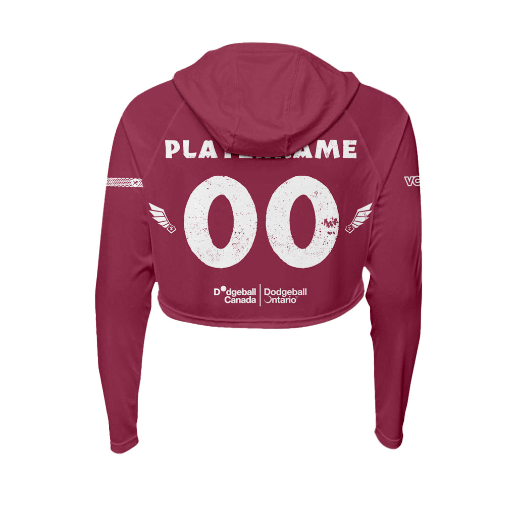 Valkyrie Burgundy Revolution Crop