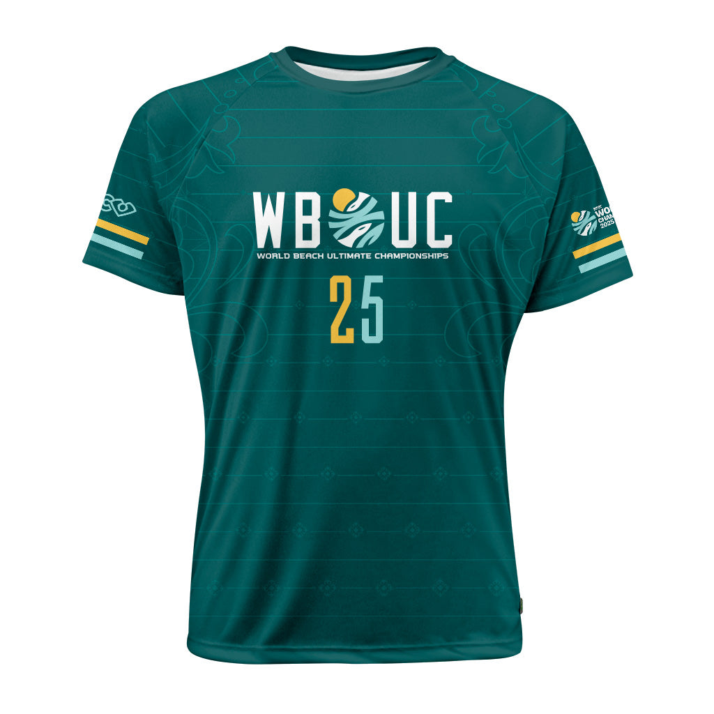 WBUC 2025 Pinstripes Green Raglan Jersey