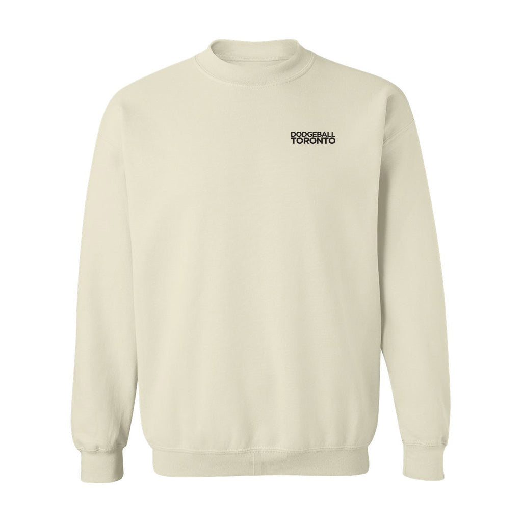Dodgeball Toronto YKTG Sand Cotton Crewneck (L & XXL Only)