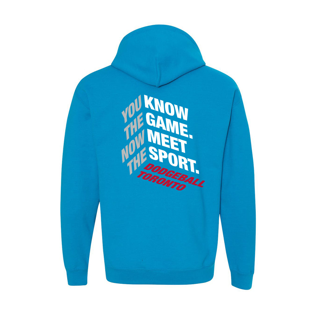 Dodgeball Toronto YKTG Sapphire Cotton Hoodie