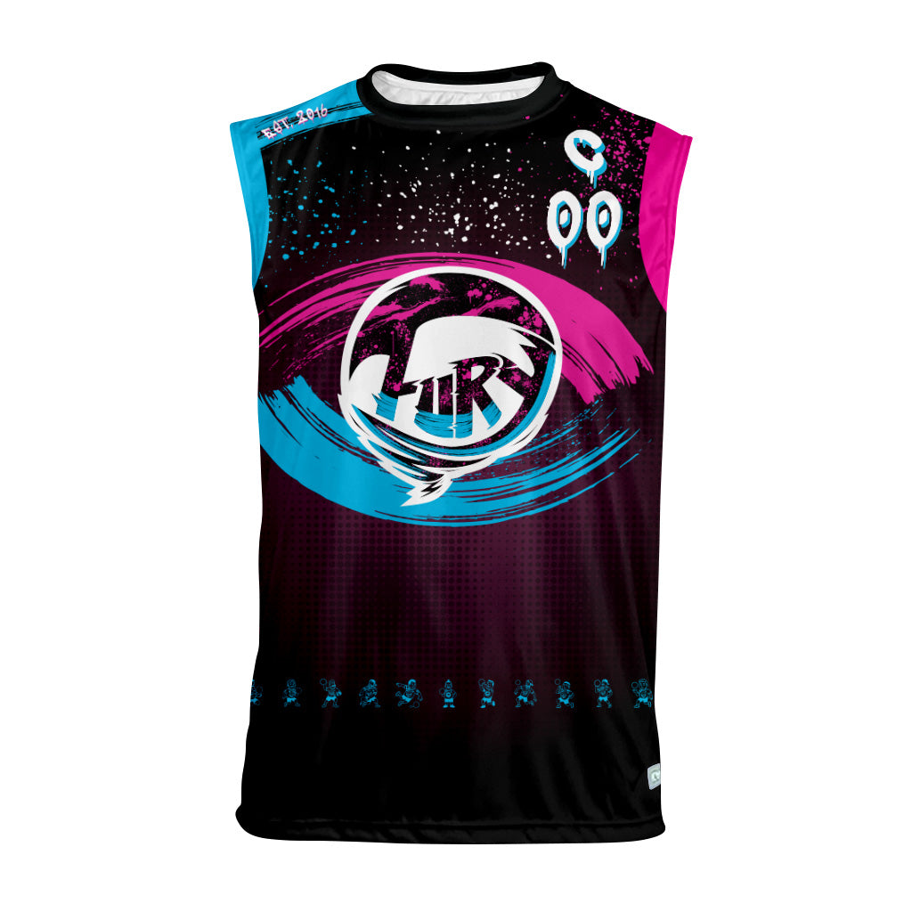 Fury Dodgeball Fan Black Classic Sleeveless Jersey