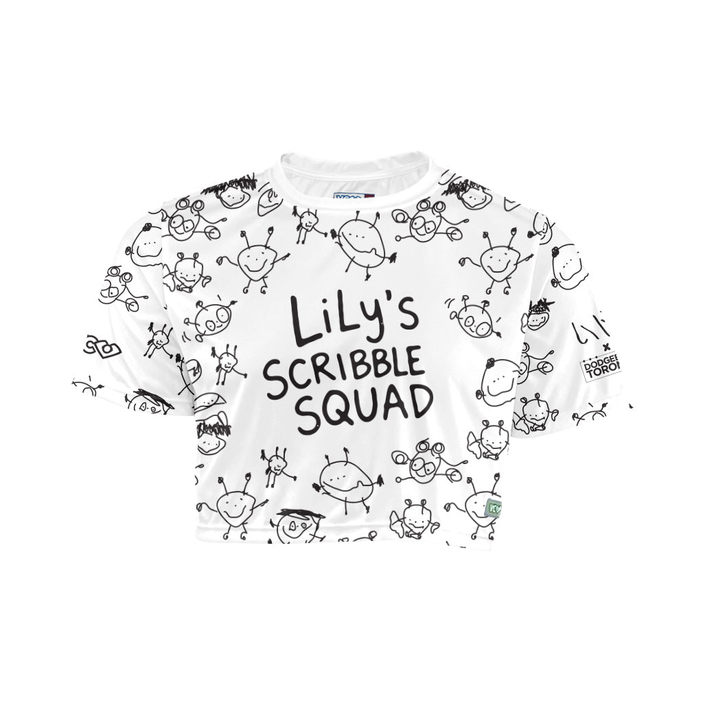Lily's Scribble Squad Fan Classic Crop