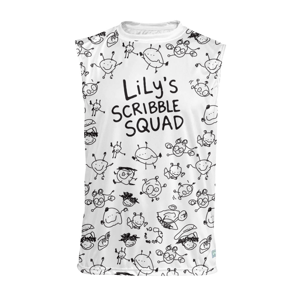 Lily's Scribble Squad Fan Classic Sleeveless Jersey