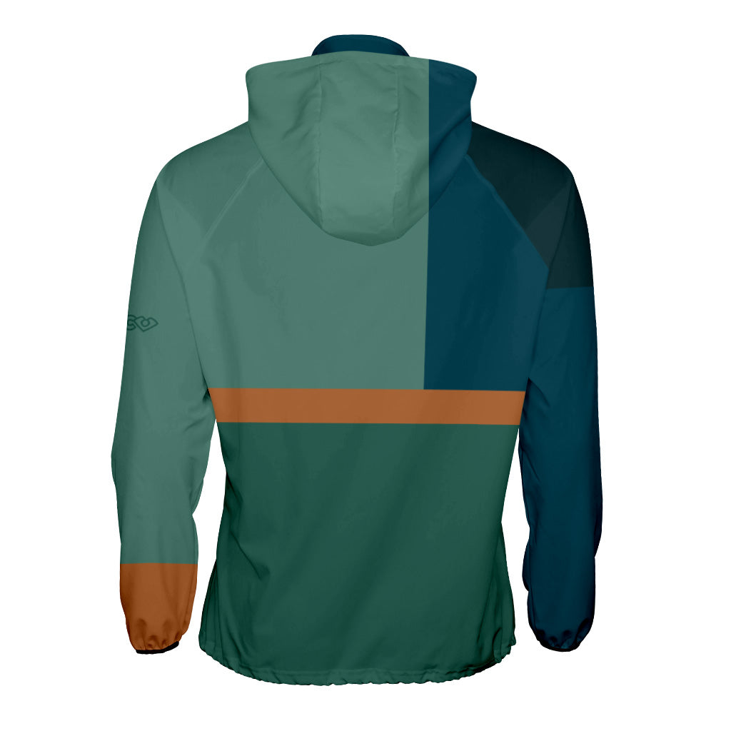 Earth Blocks Windbreaker