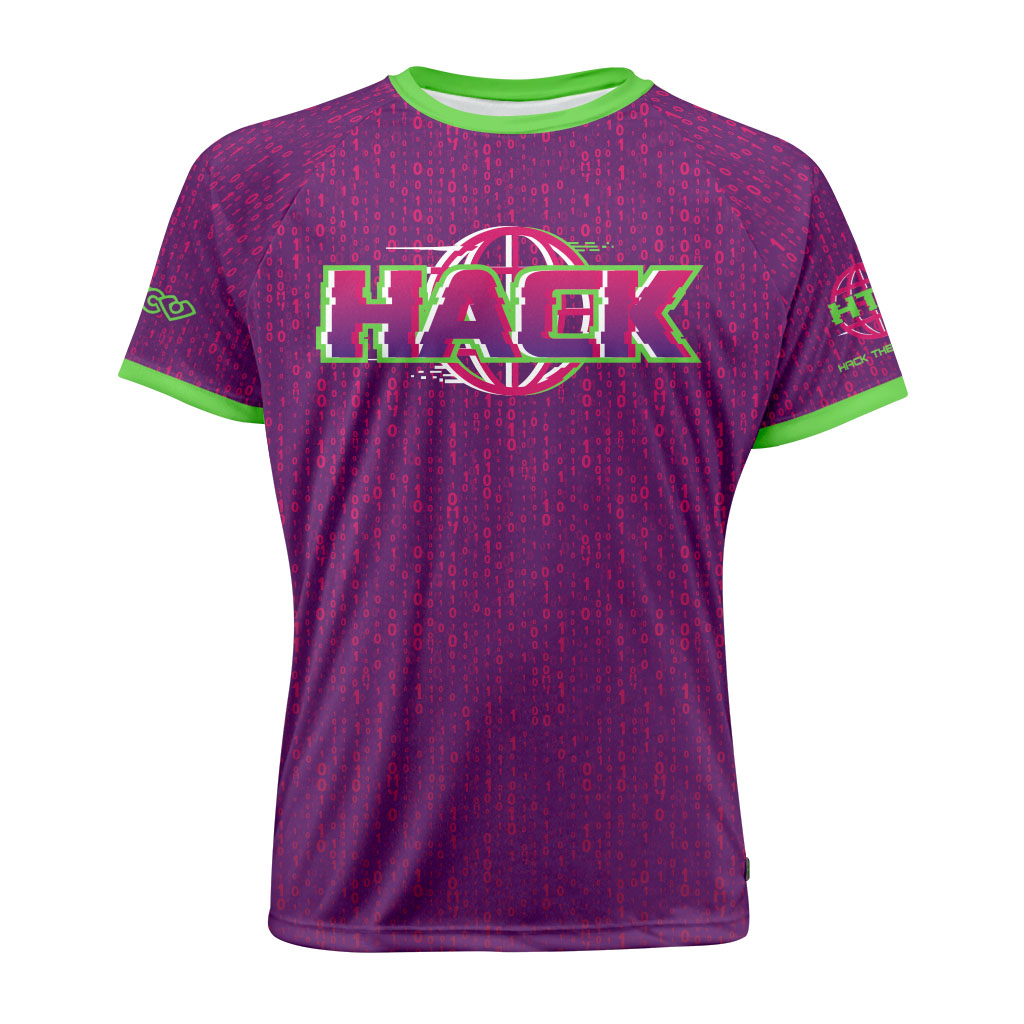 Hack The Planet Raglan Jersey