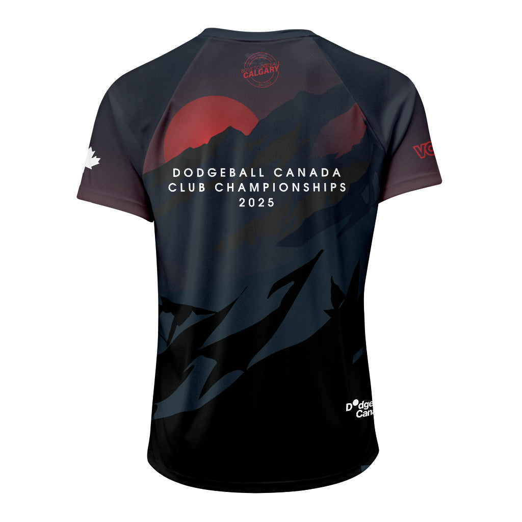 Dodgeball Canada Clubs Sunset Raglan Jersey