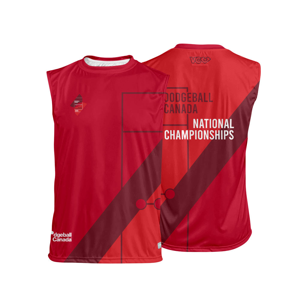 Dodgeball Canada Nationals 2025 Classic Sleeveless Jersey