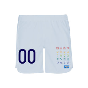 Lunch Box Fan Shorty Shorts