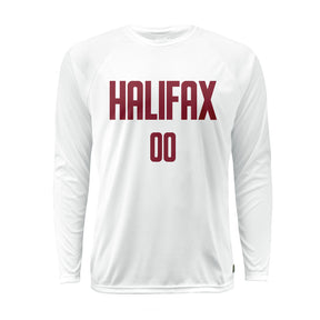 Red Circus White Long Sleeve