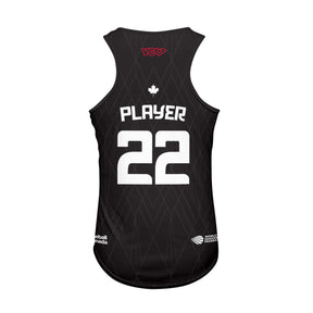 Team Canada 2022 Black Fan Tank