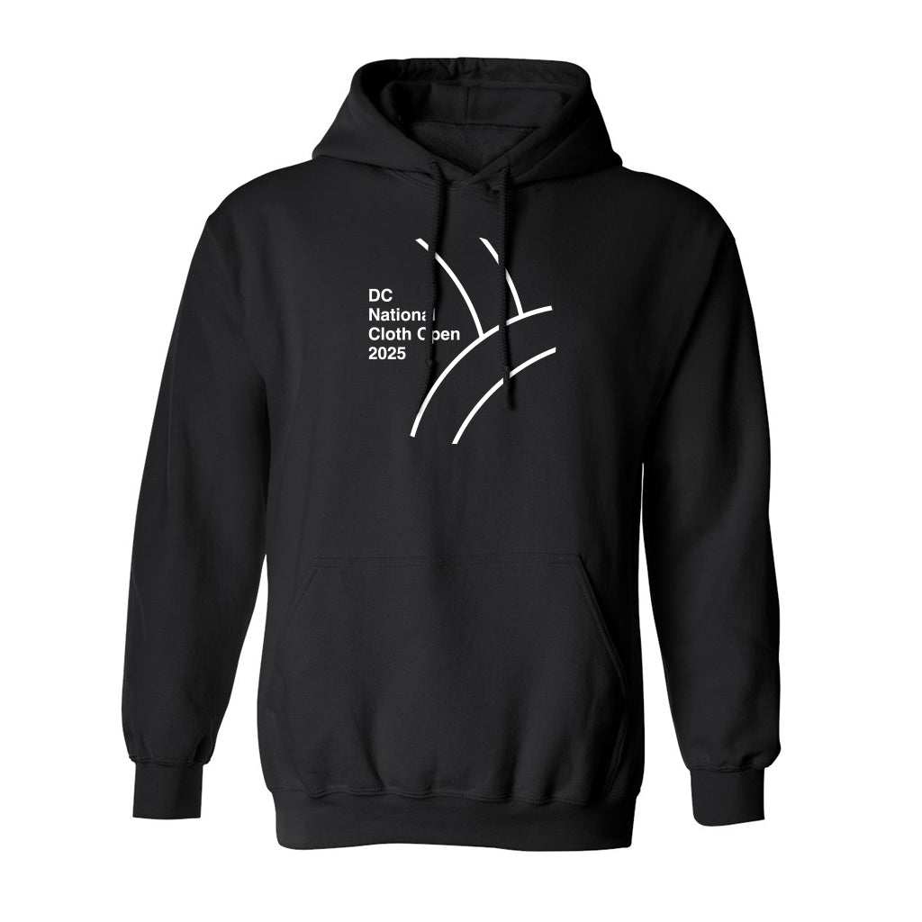 Dodgeball Cloth Nationals 2025 Black Cotton Hoodie