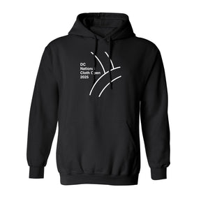 Dodgeball Cloth Nationals 2025 Black Cotton Hoodie