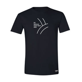 Dodgeball Cloth Nationals 2025 Black Cotton T-Shirt