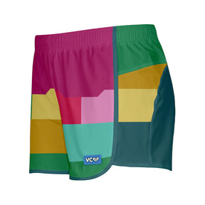 Blocks Mushroom Shorty Shorts