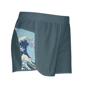 Hokusai Wave Shorty Shorts