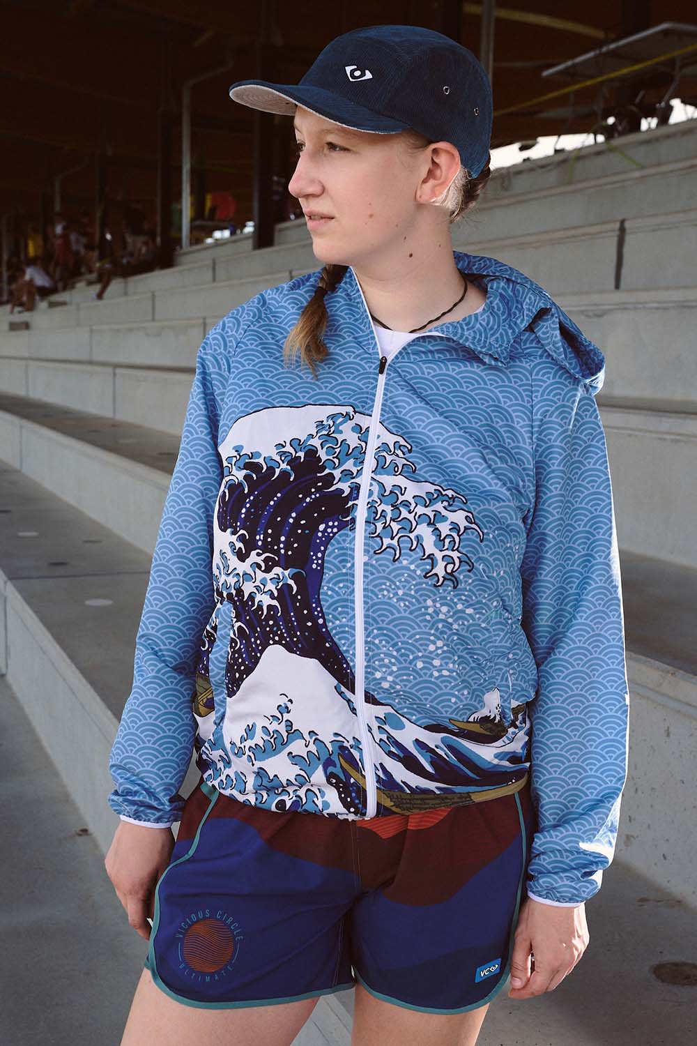 Hokusai Wave Velocity Jacket