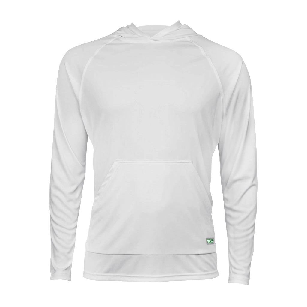 VC Ultimate Frisbee Light Grey Performance Athletic Sun Hoodies