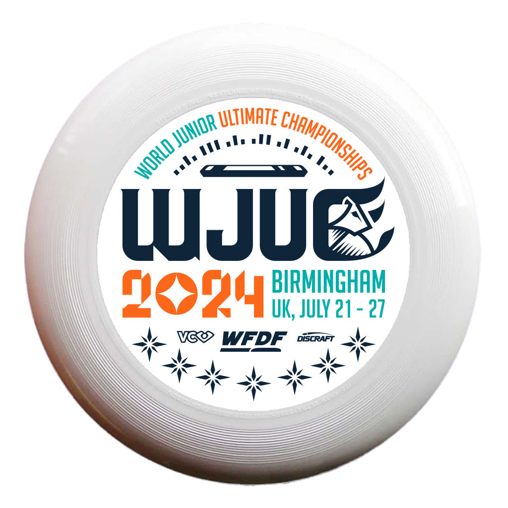 WJUC 2024 Teal Orange Disc