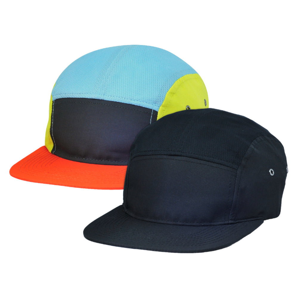 5 Panel Racing Cap Performance Mesh Five Panel Hat