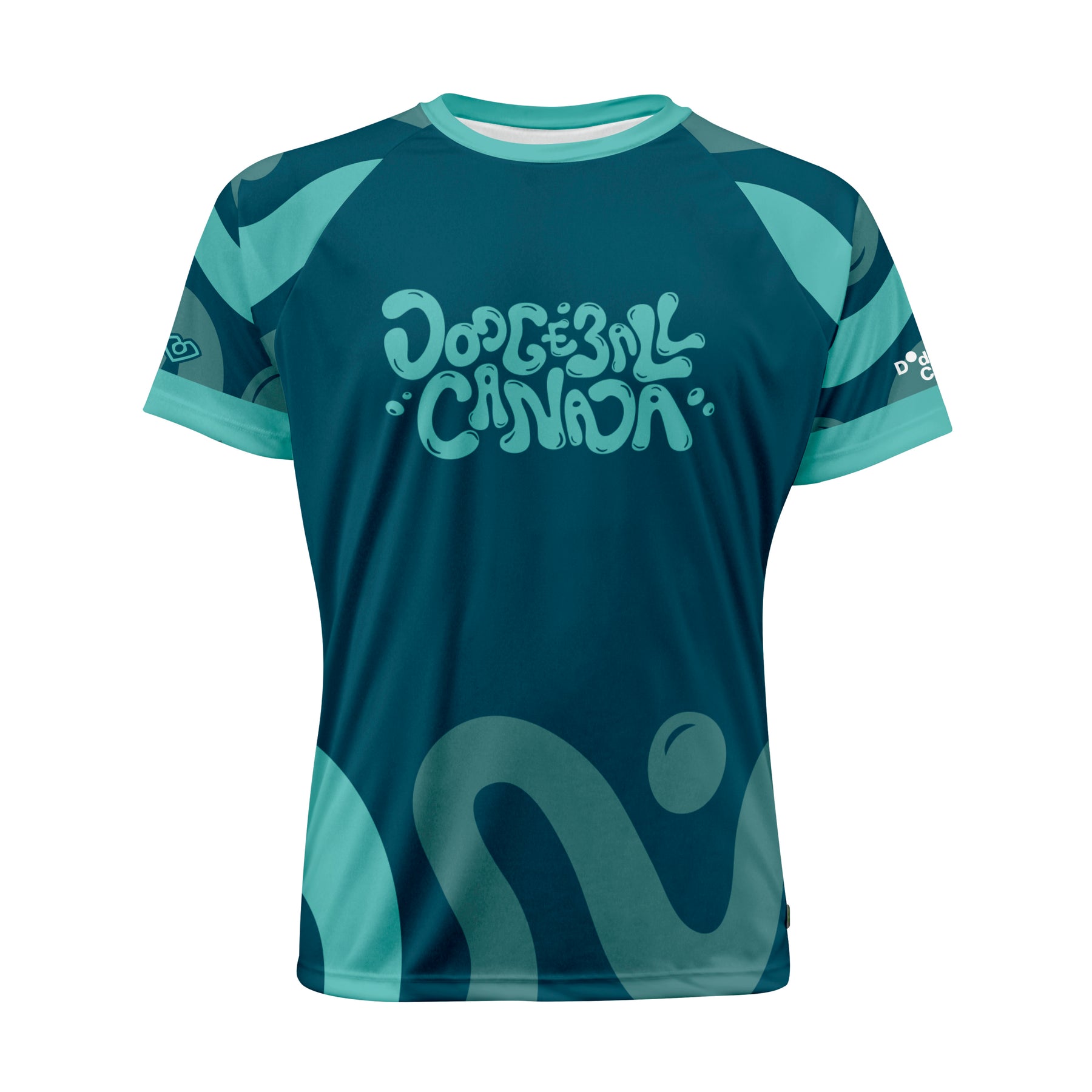 Dodgeball Canada Jen Chung Raglan Jersey