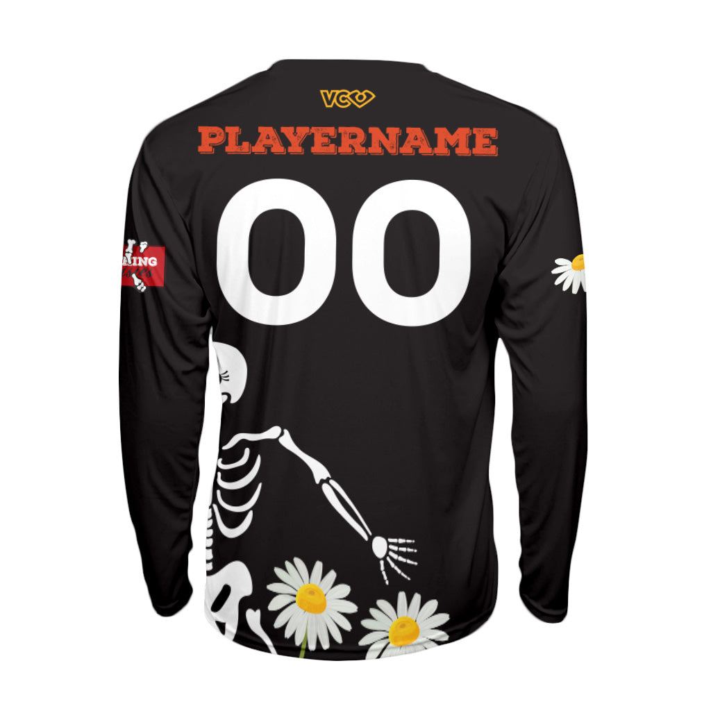 Pushing Daisies Black Classic Long Sleeve