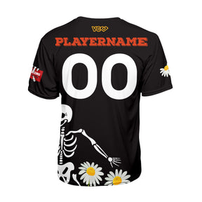 Pushing Daisies Black Classic Jersey