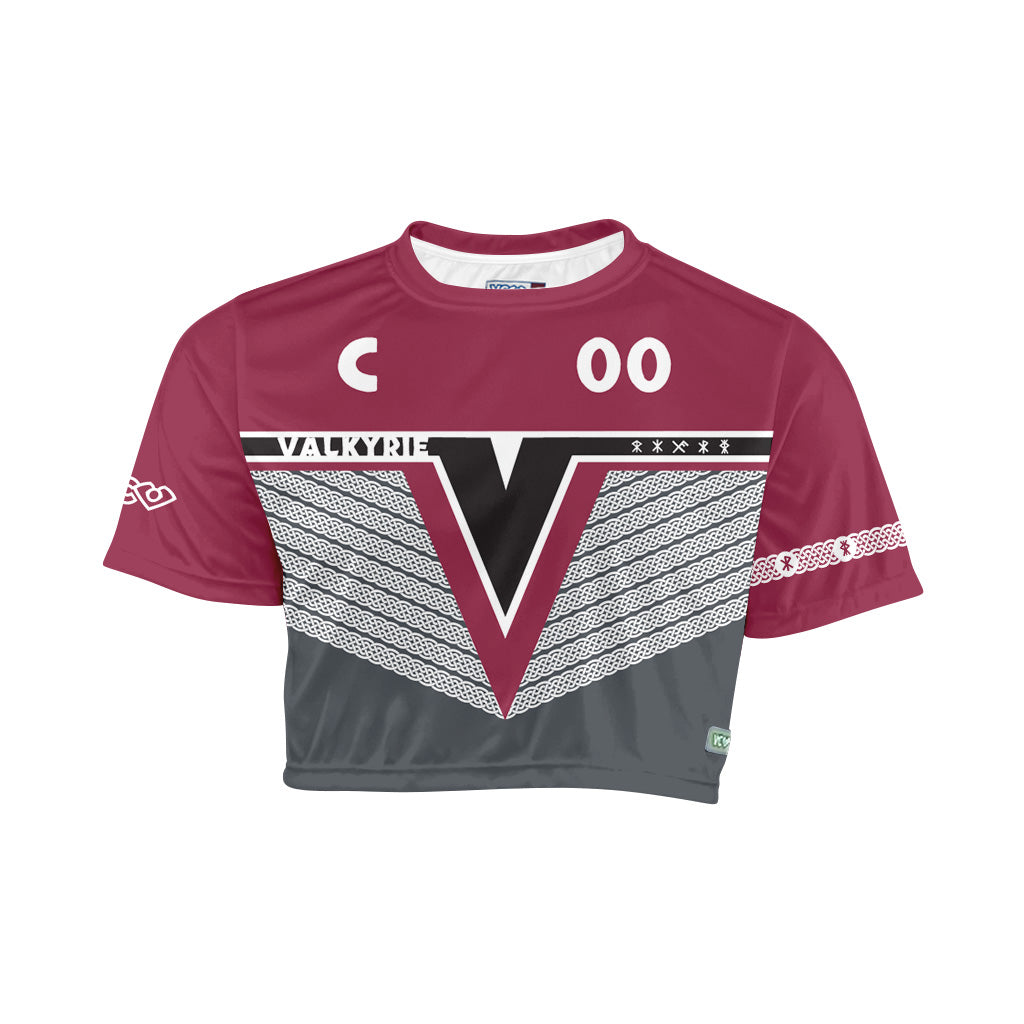 Valkyrie Burgundy Classic Crop