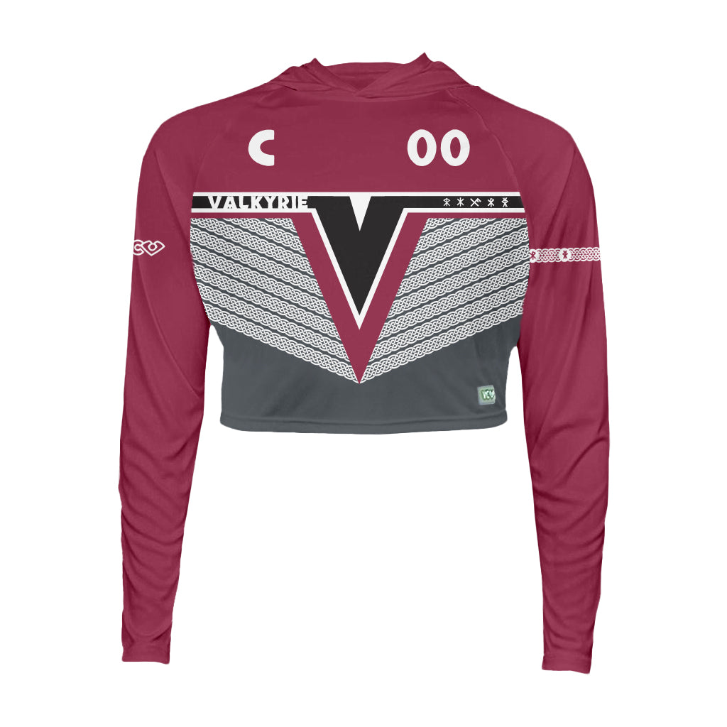 Valkyrie Burgundy Revolution Crop