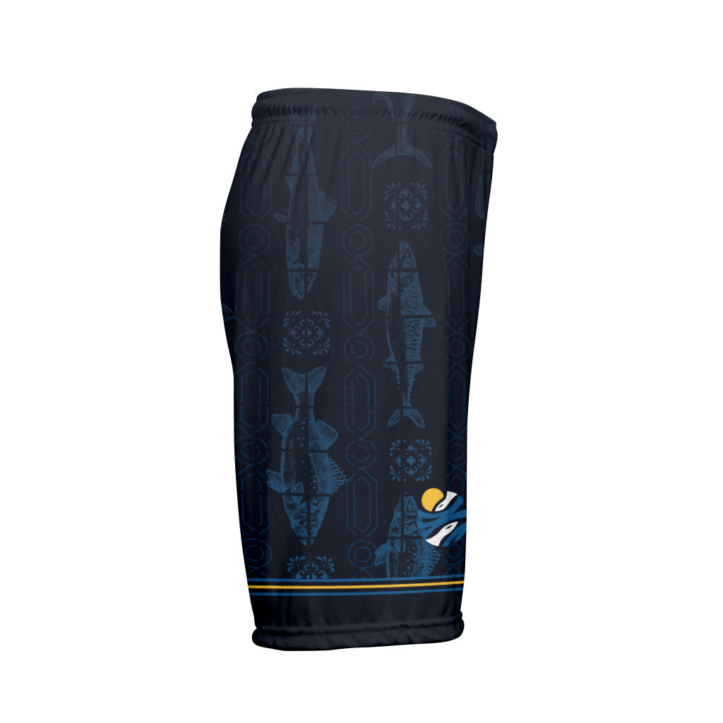 WBUC 2025 Fish Tile Flexlight Shorts