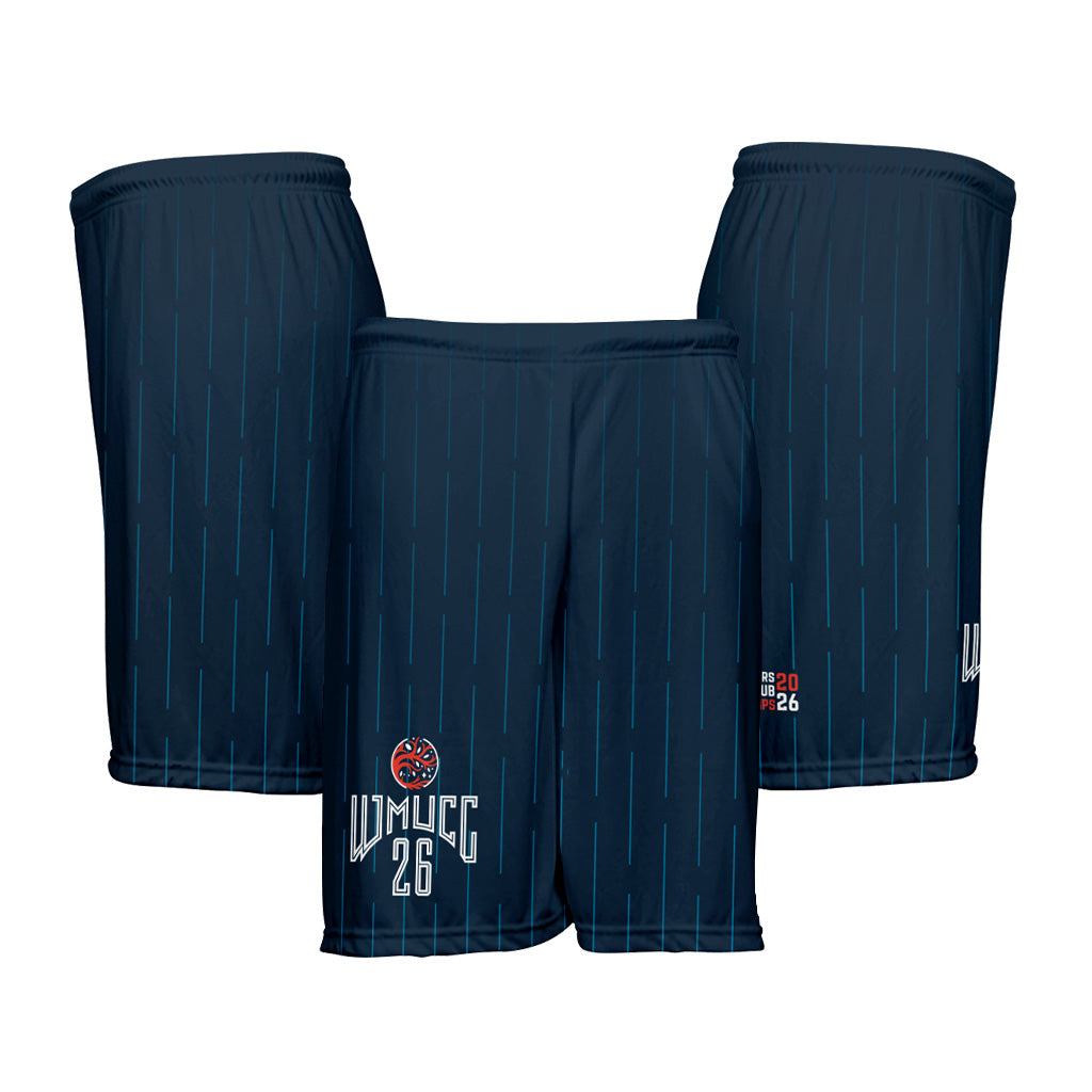 WMUCC 2026 Pinstripes Dark FlexLight Shorts