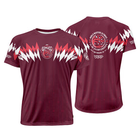 WMUCC 2026 Retro Rhombus Burgundy Raglan Jersey