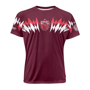 WMUCC 2026 Retro Rhombus Burgundy Raglan Jersey