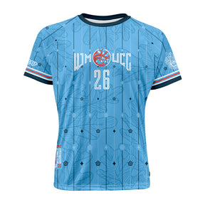 WMUCC 2026 Pinstripes Blue Raglan Jersey
