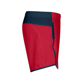 WMUCC 2026 Red Shorty Shorts With Pockets