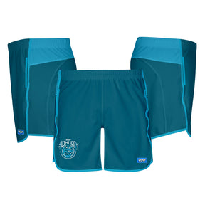 WMUCC 2026 Teal Shorty Shorts With Pockets