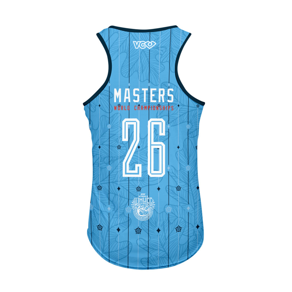 WMUCC 2026 Pinstripes Blue Tank