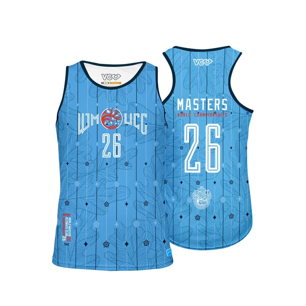 WMUCC 2026 Pinstripes Blue Tank