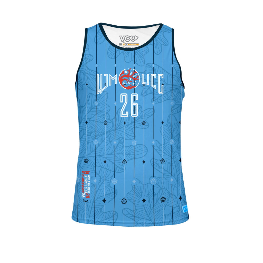 WMUCC 2026 Pinstripes Blue Tank
