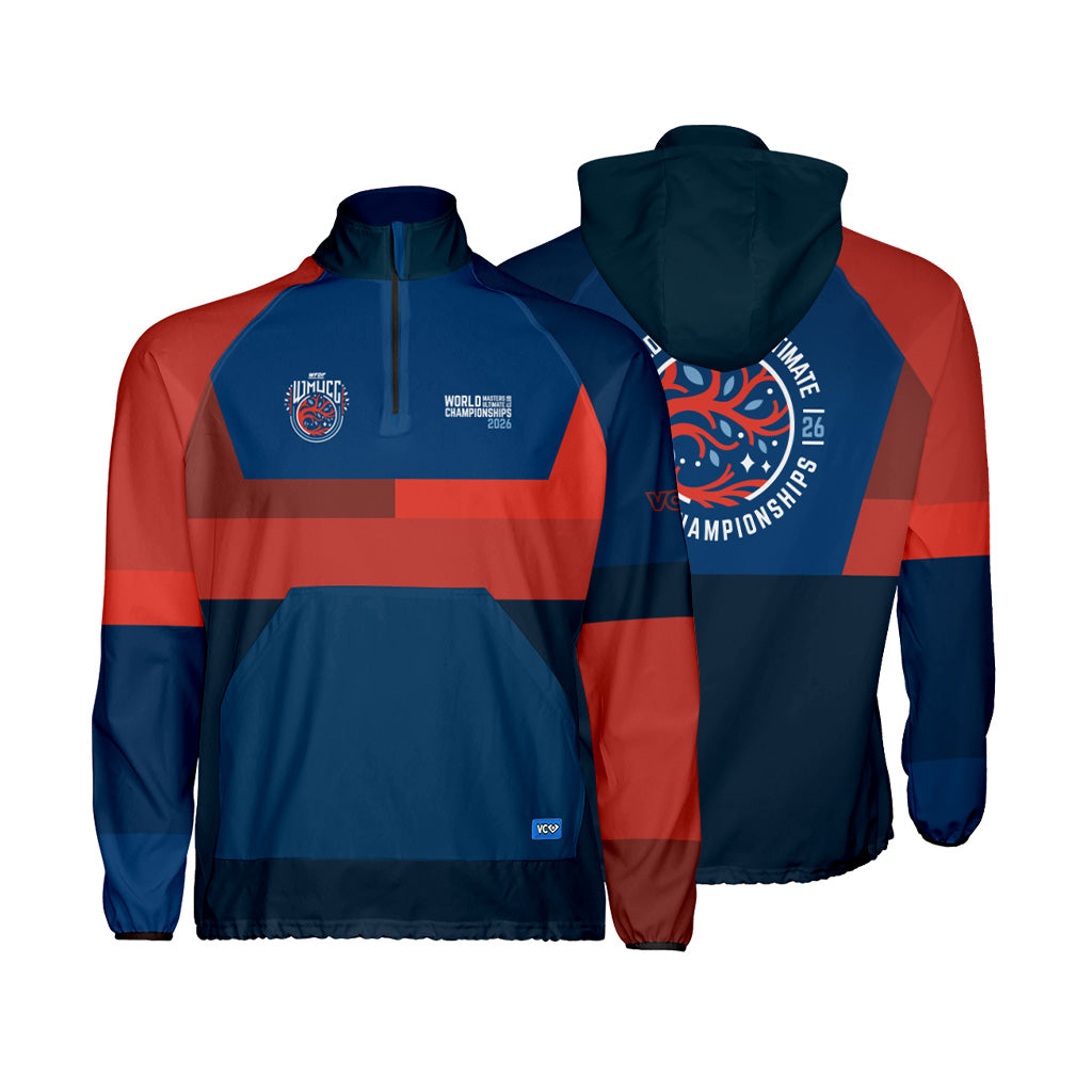 WMUCC 2026 Blocks Blue/Red Windbreaker