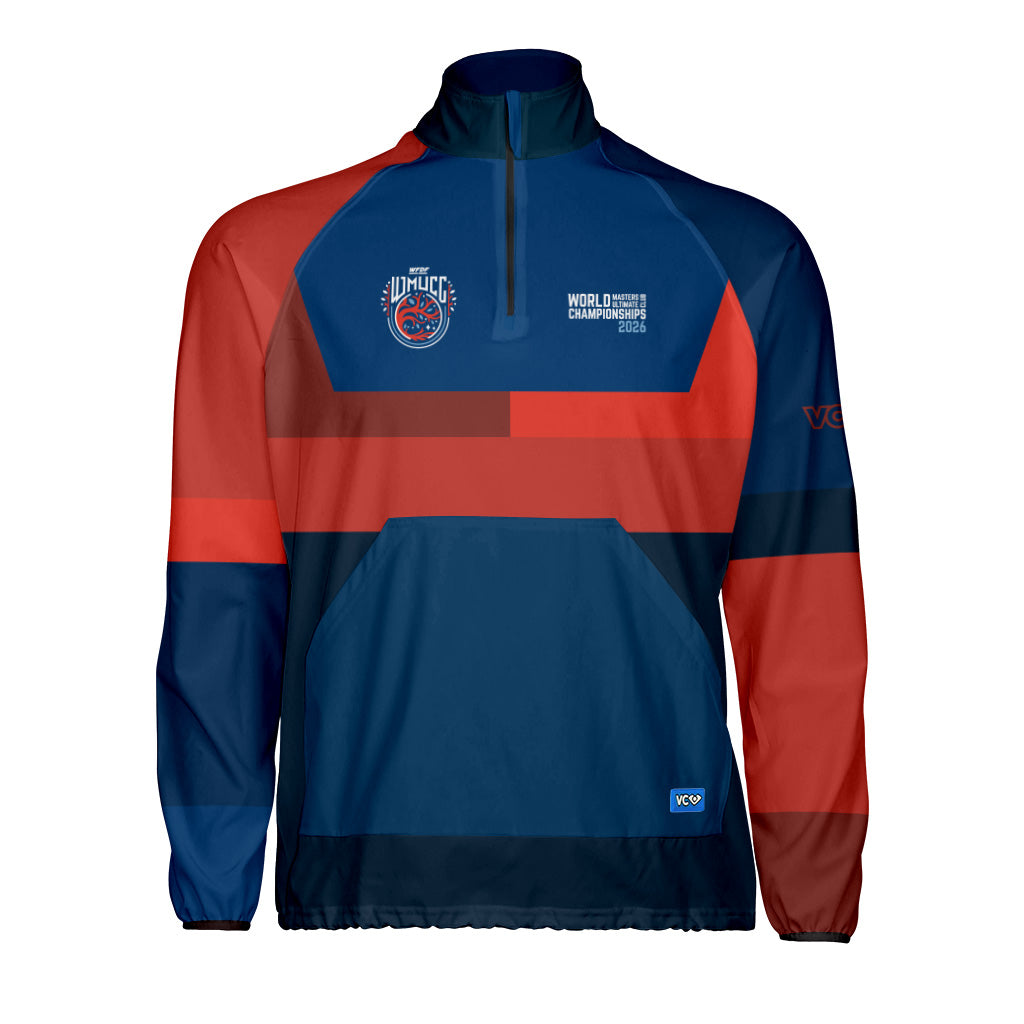 WMUCC 2026 Blocks Blue/Red Windbreaker