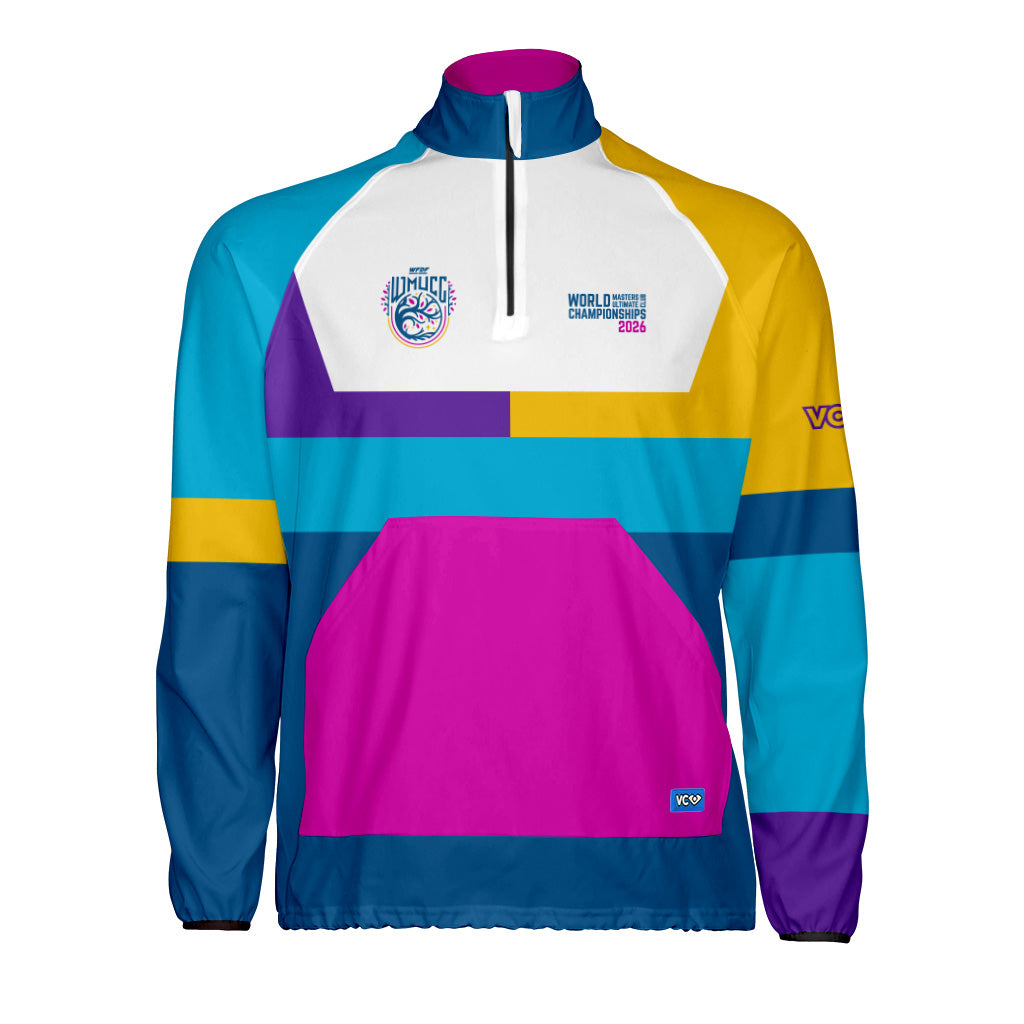 WMUCC 2026 Blocks Neon Windbreaker