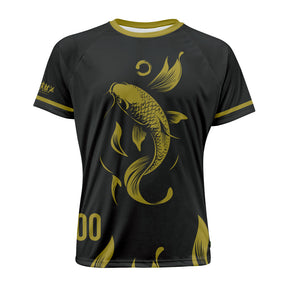 Zen Fish Dark Raglan Jersey