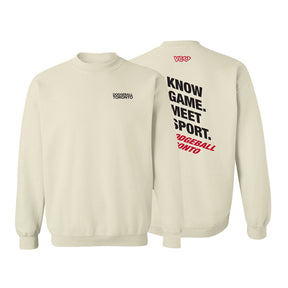 Dodgeball Toronto YKTG Sand Cotton Crewneck (L & XXL Only)