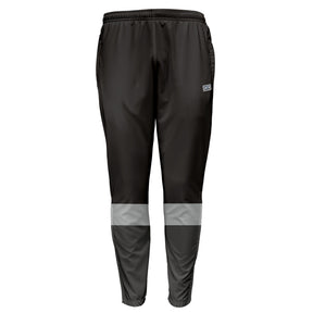 VC Ultimate Frisbee Blocks Black Athletic Performance Velocity Track Pants Front